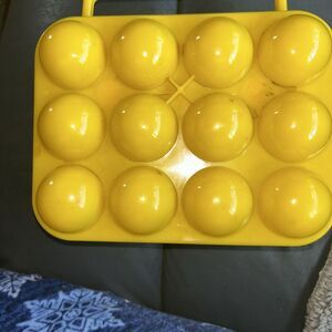 Egg container for camping in trailer or￼RV